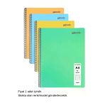 Flex Pastel Defter A4 60 Yaprak Çizgili 1 Adet