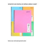 Flex Pastel Defter A4 60 Yaprak Çizgili 5 Adet