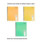 Flex Pastel Defter A4 60 Yaprak Kareli 3 Adet