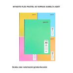 Flex Pastel Defter A4 60 Yaprak Kareli 5 Adet