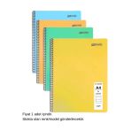 Flex Pastel Defter A4 72 Yaprak Çizgili 1 Adet