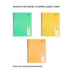Flex Pastel Defter A4 72 Yaprak Çizgili 3 Adet