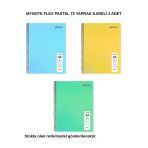 Flex Pastel Defter A4 72 Yaprak Kareli 3 Adet