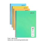 Flex Pastel Defter A4 80 Yaprak Kareli 1 Adet