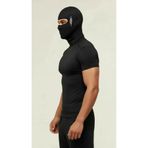 Flex Premium Reflektörlü Siyah Kar Maskesi Model 37 Balaklava Balaclava Motorsiklet Scooter Bisiklet Spor