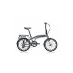 Flexı 106 Katlanır Bisiklet 320h V 20 Jant 6 Vites Mat Gri-siyah-mavi Gri