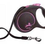 Flexi 5 mt Pembe L Black Desing Köpek Tasma Şerit