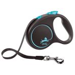 Flexi Black Design Mavi Small 5 mt Şerit