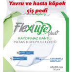 Flexi Life Kaydırmaaz Bantlı Köpek Çiş Pedi 60X90 30 Lu - Beyaz
