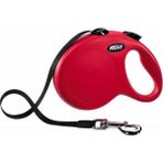 Flexi New Classic 5 m Kırmızı Şerit Köpek Tasması