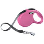 Flexi New Classic Small 5 mt Pembe Şerit Köpek Tasması