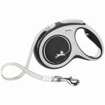 Flexi New Comfort Xsmall Siyah Otomatik Şerit Köpek Gezdirme Tasması