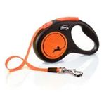 Flexi New Neon Turuncu M 5M Şerit Tasma
