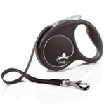 Flexi Small 5 m Siyah Design Otomatik Şerit Gezdirme