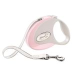 Flexi Style Pembe 3 mt Small Şerit Otomatik Köpek Gezdirme Tasması