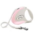 Flexi Style Pembe 5 m Small Şerit Otomatik Köpek Gezdirme Tasması