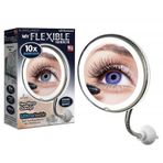 Flexıble 10x Zoomlu Işıklı Çerçeveli Makyaj Aynası