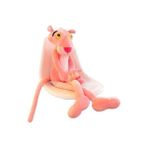Flexible1 Pembe Panter Doll Peluş Oyuncak Pembe Yaramaz Leopar Yastık Uyku Doğum Günü Hediyesi Kız (Yurt Dışından) - Beyaz - Pembe