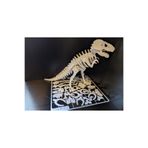 Flexilab Creative T-Rex 3D Dinozor İskelet Maketi Puzzle Oyuncak - Eğitici ve Dekoratif Set