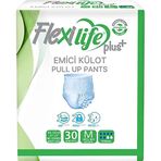 Flexilife 30'lu 1 Paket Plus Orta Boy Medium Emici Külot