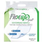 Flexilife Hasta Altı Bezi Kaydırmaz Bantlı Yatak Koruyucu Örtü 60x90 Cm 30 Lu 1 Paket