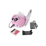 Flexstyle Pembe Elektirikli Manikür Pedikür Törpü Makinesi- Nail Drill Freze Kuru Manikür