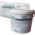 Flextab FLEX2AK Çimento ve Elastromerik Reçine Esaslı Uv Dayanımlı Çift Bileşenli Likit Su Yalıtım Malzemesi 10+20 kg - Beyaz