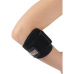 Flexy Epikondilit Bandajı - Tenisçi ve Golfçü Dirsekliği - Tendonu Destekli Sporcu Koruyucu Ağrıları Önleyici - Standart - Beyaz - Siyah