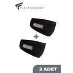 Flexy Medical Patella Tendon Stabilizasyon Sporcu Bandajı 2 Adet Silikon Ped Destekli Ve Diz Ağrılarında Rahatlama