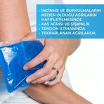 Flexy Medical Soğuk 2 Adet Kompres Termojel Buz Paketi, 26X35cm, Migren, İncinme, Burkulma, Kas Ağrısı, Baş Ağrısı, Göz Altı Morluğu, Tendon İltihabı, Termofor, Kompres Jel, Eklem Ağrısı
