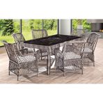 Flexy Roza Ritim 100 X 200 707 Masalı Bahçe Mobilyası Takımı