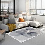 Fliegengitter Halı, 140 x 230 cm, kaymaz, 30 dereceye kadar yıkanabilir, süper yumuşak, modern, yumuşak, kısa tüylü yolluk, koridor, mutfak, oturma odası, yatak odası için