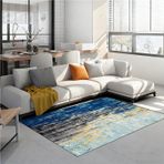 Fliegengitter Halı yatak odası 320 x 220 cm, kaymaz, 30 dereceye kadar yıkanabilir, modern, yumuşacık tüylü, kısa havlı, oturma odası, yemek odası ve koridor için