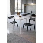 Flinder 2Li Mutfak Seti Mutfak Masa Ve Sandalye Seti Balkon Masası Cafe Seti Bb-Sanss-2