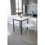 Flinder 2Li Mutfak Seti Mutfak Masa Ve Sandalye Seti Balkon Masası Cafe Seti Bs-Sanbb-2