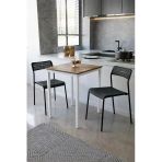 Flinder 2Li Mutfak Seti Mutfak Masa Ve Sandalye Seti Balkon Masası Cafe Seti Cb-Sanss-2