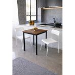 Flinder 2Li Mutfak Seti Mutfak Masa Ve Sandalye Seti Balkon Masası Cafe Seti Cs-Sanbb-2