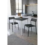 Flinder 2Li Mutfak Seti Mutfak Masa Ve Sandalye Seti Balkon Masası Cafe Seti Sb-Sanss-2