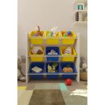 Flinder 9 Sepetli Çok Amaçlı Oyuncak Dolabı Montessori Dolap Fln85008503sbd