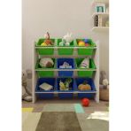 Flinder 9 Sepetli Çok Amaçlı Oyuncak Dolabı Montessori Dolap Fln85008504sbd