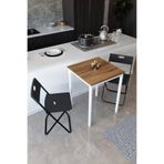 Flinder Balkon Bahçe Mutfak 3' lü Bistro Set Masa Sandalye Takımı