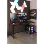 Flinder Oyuncu Masası Bilgisayar Masası Gaming Masa 60x160 | Siyah - Kırmızı Gamer Masası