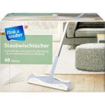 Flink & Sauber Temizlik Fırçası Yedek Mikrofiber Bez Başlık 48'li Anti-Statik Özellikli