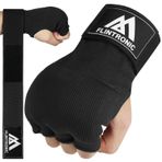flintronic Jel Boks El Sargıları İç Eldiven, 95 cm Hızlı Uzun Bilek Kayışları, MMA, Muay Thai, Kickboks, Dövüş Sanatları Eğitimi, Dövüş Sporları (M) için Elastik Dolgulu El Sargıları (M)