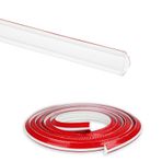 Flintronic PVC Çeyrek Döşeme, 5M Kendinden Yapışkanlı Süpürgelik Tahtası Döşeme, Esnek Laminat Boncuk Kalıplama Döşeme, Dolap Tezgahı için Kalıp Duvar Köşe Döşeme, Tavan Zemini, Kalafat Şeridi, 19 *