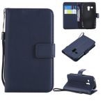 Flip Case Kapağı Samsung Galaxy S3 Mini Case ile uyumlu, Samsung Galaxy S3 Mini Cüzdan Kılıfı, Kart Yuvaları Stand Manyetik Kapatma, Koruyucu Pu Deri [şok geçirmez TPU] Flip kapak w bilek kayışı kordo