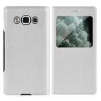 Flip Kapak Deri Şeffaf Kılıf Samsung Galaxy S22 Ultra 5G S21 Plus S20 FE S10 Lite S10e S9 S8 S7 Edge S6 Telefon Kılıfı, Beyaz, S20 Ultra İçin
