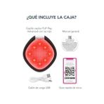 Flıp Play Advanced LED Saç Fırçası – Kırmızı, Mavi ve Yeşil Işık Modlarına Sahip 3’ü 1 Arada Bakım Aracı, Sağlıklı Görünen Saç ve Saç Derisini Destekler - Midnight Magic! - Option-1