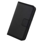 Flip Premium Gerçek Deri Çanta TPU Silikon Kılıf HMD 105 2024 / Nokia 105 2024 / Nokia 108 4G 2024 / HMD 105 4G 2" Deri Kılıf Cep Telefonu Kılıfı Koruma Kapaklı Kılıf Cep Telefonu Kabuk Kılıf (Siyah)