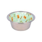Flip Seramik Kaplı 470 ml Çelik Mama Kabı